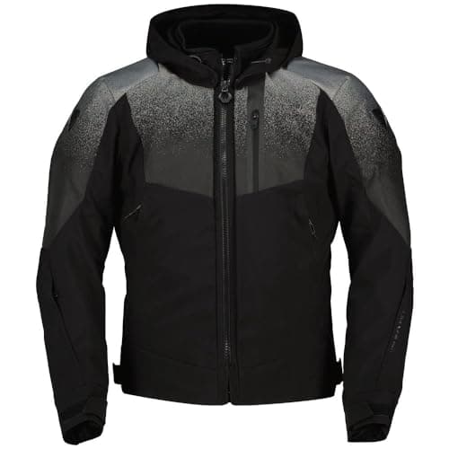 Image of REV'IT! Revit Epsilon H2O waterproof Motorcycle Textile Jacket, black/grey, L