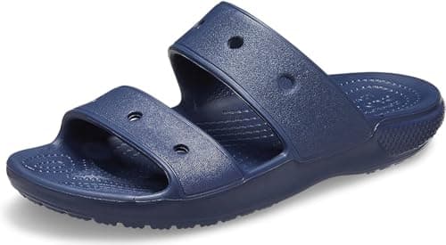 Image of Crocs, Classic Sandal, Unisex, Adult, M4/W5, Navy