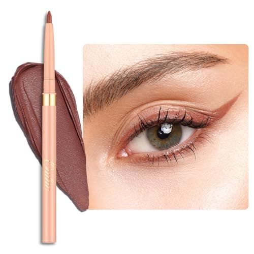 Image of OULAC Matte Brown Eye Liner Pencils Waterproof, Smudge-proof Retractable Eyeliner Lasts 24H +, Highly Pigmented and Smooth, Long-lasting Formula, Vegan (06) Body Talk