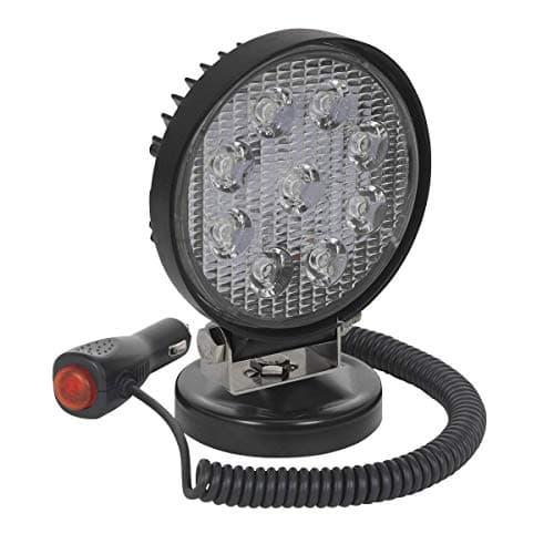 Image of Sealey LED3RM 27W LED Round Work Light with Magnetic Base
