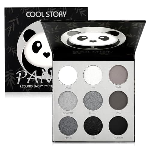 Image of Flintronic 9 Colors Eyeshadow Palette, Shimmers & Mattes for Day or Night Looks, Intensives und langanhaltendes Finish, Perfect for Parties, Daily Makeup