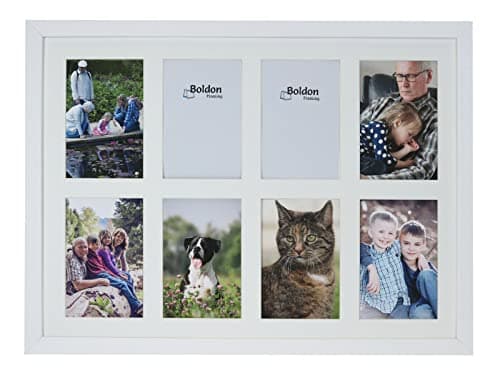 Image of 8/9/10/12/16/20 Photos Large Multi Picture Frame Collage Aperture Decor Memories-8 Aperture-White