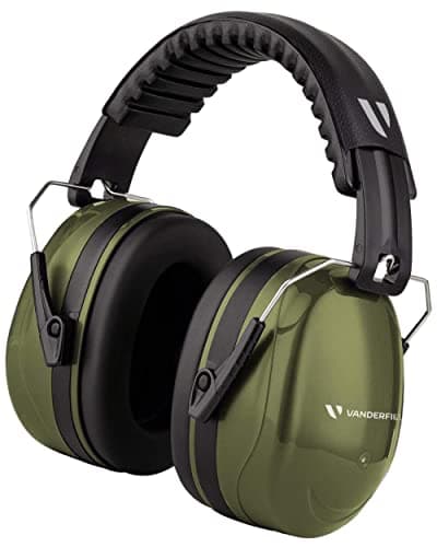 Image of Vanderfields Premium Ear Defenders - Hearing Protection Earmuffs - Broad Spectrum Sound Reduction 35 dB at 2K Hz Noise Cancelling - Headset Noise Cancellation Adults and Teens - Army Green
