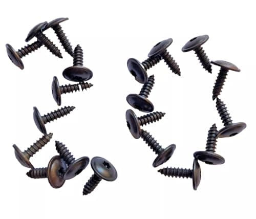 Image of ACC Parts Torx Screw Set 20 PCS Compatible with VW Audi Engine Cover, Undertray, Splashguard & Wheel Arch, Replacement Fasteners OEM No N90775001