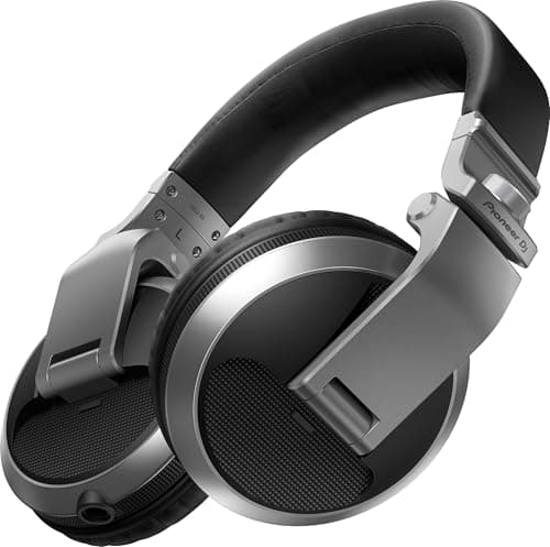 Image of Pioneer DJ HDJ-X5-S DJ Headphones Silver