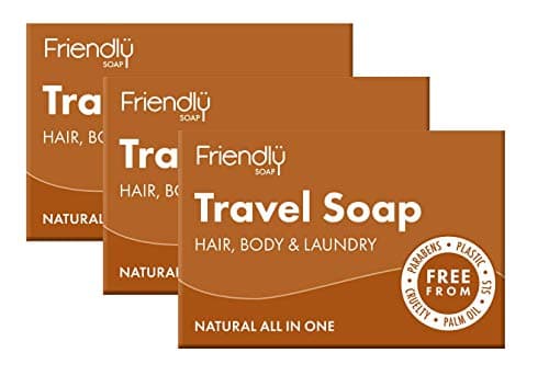 Image of FRIENDLY SOAP | Natural Travel Soap | 3 x 95g (UK)