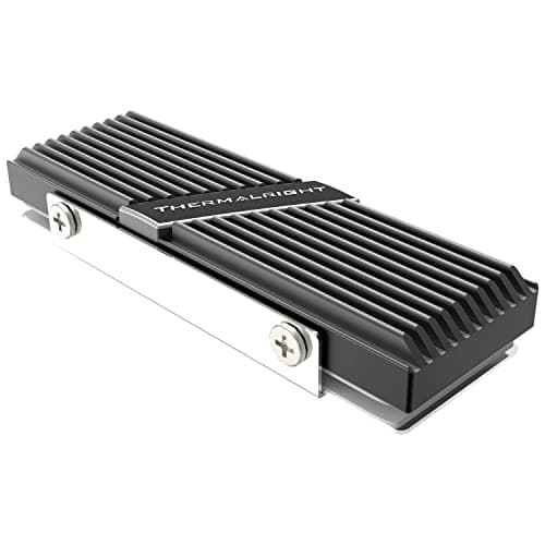 Image of Thermalright TR-M.2 2280 TYPE A B 2280 heatsink for SSD Cooling M.2 2280 heatsink Cooler, Aluminum, with 2 Thermal Conductivity, Desktop High Performance SSD Cooler, Black