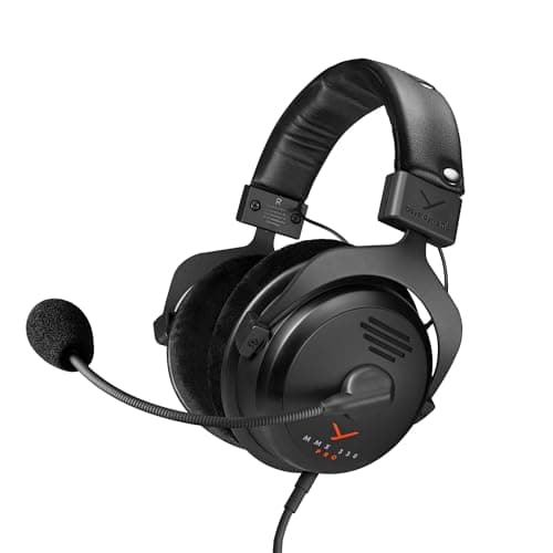 Image of beyerdynamic MMX 330 Pro Open-Back Gaming Headset with Stellar.45 Driver and Condenser Microphone, Wired Gaming Headset Suitable for PC, Xbox, PlayStation and Nintendo Switch. Handmade in Germany
