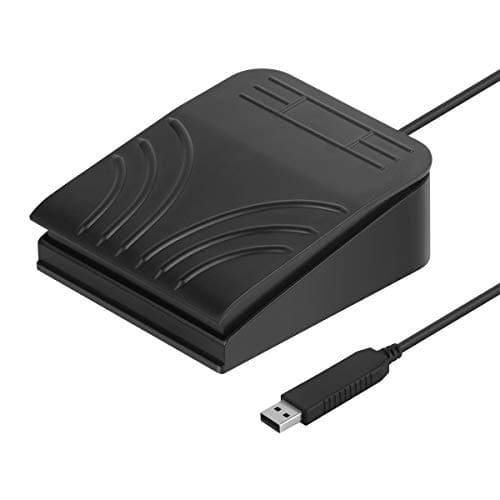 Image of [Upgraded] iKKEGOL USB Single Foot Pedal Optical Switch Control One Key Program Computer Keyboard Mouse Game Action HID