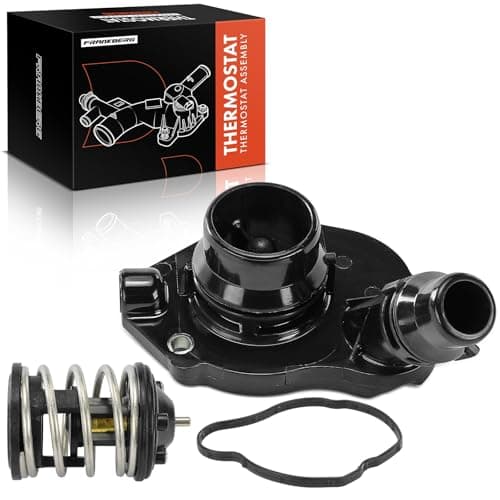 Image of Frankberg 1x Coolant Thermostat Diesel Compatible with 3 Series F30 F80 3 Series E90 3 Series Touring F31 5 Series F10 5 Series Touring F11 1 Series F20 X3 F25 X1 E84 X5 F15 F85 Replace# 11518516203