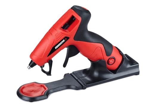 Image of Arrow 2 in 1 Miniplus Cordless or Corded Mini Glue Gun with LED Work Light
