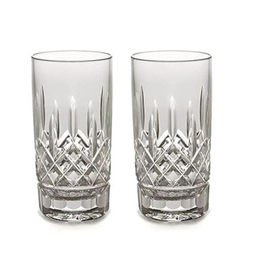 Image of Waterford Lismore Hiball 12 oz Set/2, Clear