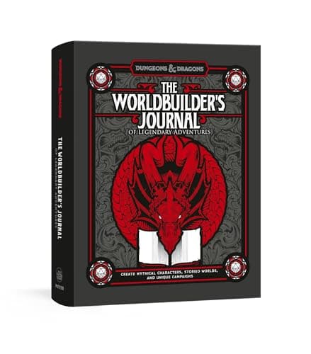 Image of The Worldbuilder's Journal to Legendary Adventures: Create Mythical Characters, Storied Worlds, and Unique Campaigns (Dungeons & Dragons)