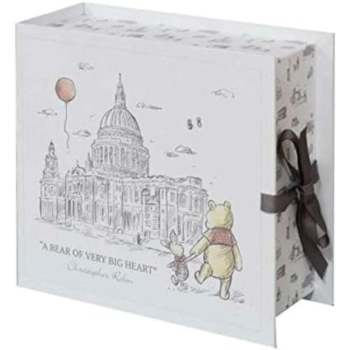 Image of Winnie the Pooh DI495 Memory Box, Grey