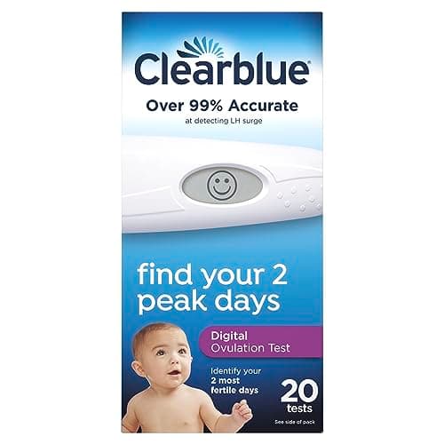Image of Clearblue easy digital ovulation test, easy read, one month supply - 20 ea
