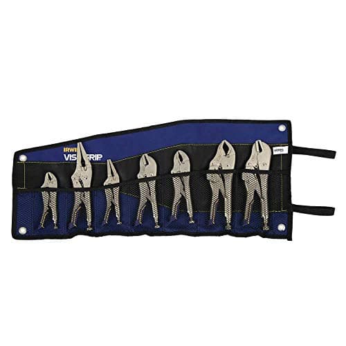 Image of Craftsman Irwin Vise-Grip Locking Pliers, Fast Release Kit, 7-Piece (IRHT82595)