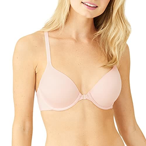 Image of b.tempt'd Women's Future Foundation Front Close lace Contour Bra, Rose Smoke, 36E