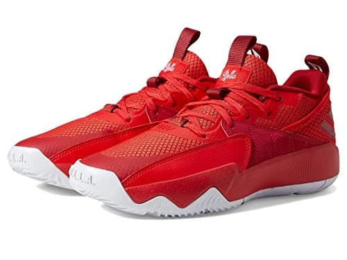 Image of adidas Dame Certified Extply 2.0 - Mens Damian Lillard Basketball Shoes, Red/Bright Red/Team Power Red, 11 D (M) Standard