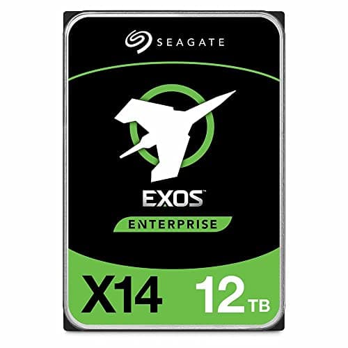 Image of Seagate 12 TB Exos X12 3.5 Inch Enterprise Class Internal Hard Drive (7200 RPM, 256 MB Cache, SATA 6 Gb/s, Up to 261 MB/s, Model: ST12000NMZ007/NM0007) (Refurbished)