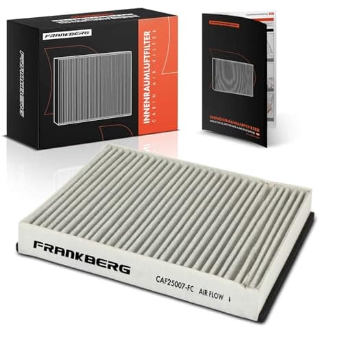 Image of Frankberg Cabin Air Filter with Activated carbon filter Compatible with C-Max DM2 Focus C-Max DM2 Galaxy WA6 Grand C-Max DXA/CB7 DXA/CEU Mondeo IV BA7 S-Max WA6 Replace# 1709013