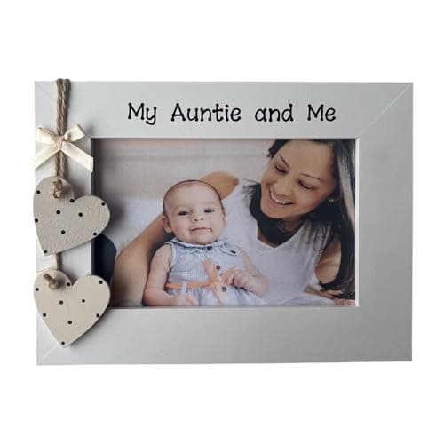 Image of Auntie and Me Photo Frame Gift 6x4 Landscape Aunt Birthday Gift