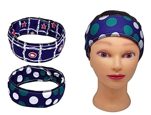 Image of KYNA Facial And Makeup Headband For Home And Parlour Use Combo Of 2 Random Colours