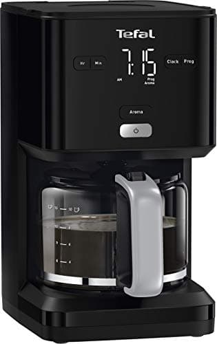 Image of Tefal Smart’n Light CM600840 Programmable Filter Coffee Machine/Black