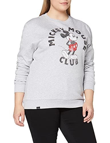 Image of Disney Womens Crew Neck Jumper Mickey Club S