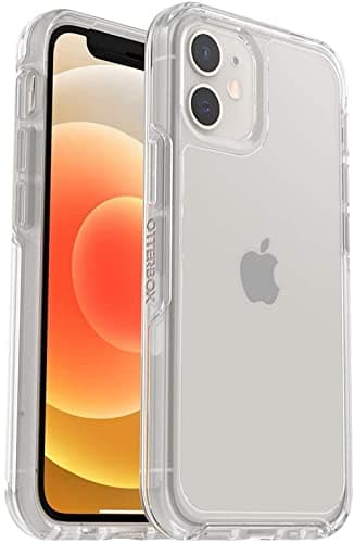 Image of OtterBox Symmetry Clear Series Case for iPhone 12 Mini, Non-Retail Packaging - (Clear)