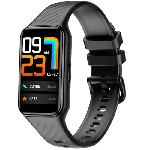 Image of Blackview Smart Watch for Women Men, Fitness Tracker with 24/7 Heart Rate/SpO2/Sleep Monitor, 50 Days Battery Life, IP68 Waterproof, Notifications, Weather, Calorie Step Counter Watch for iOS Android
