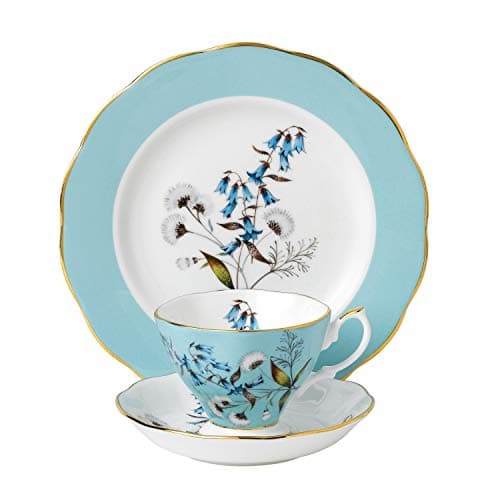 Image of Royal Albert 109 100 Years 40017589 1950 Festival Teacup, Saucer & 20cm Plate, 3 Pc Set, Fine Bone China