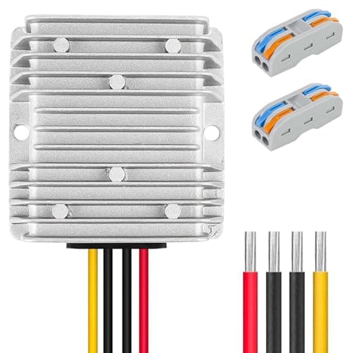 Image of DC 12V to 24V 10A 240W Step Up Boost Converter, 240W Waterproof Power Transformer Module for Golf Cart, Club Car, and Automotive Applications - 12V to 24V 10A Converter