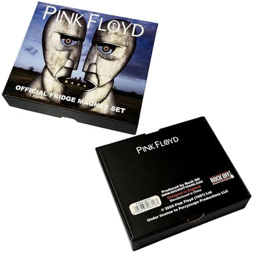 Image of Pink Floyd Metal Heads Epoxy Magnet Set One Size