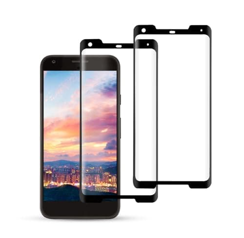 Image of JUVENPROTO 2 Pack for Google Pixel 3XL Tempered Glass Screen Protectors, Fingerprint Unlock, HD Clear, Anti Scratch, Bubble Free, Ultra Thin, Easy Installation for Pixel 3XL