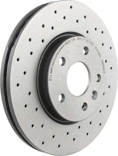 Image of BREMBO 09.B355.1X Brake Disc Rotors