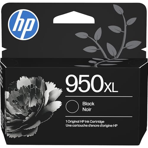 Image of HP 950XL Black High-yield Ink Cartridge | Works OfficeJet Pro 251dw, 276dw, 8100, 8600 Series | CN045AN