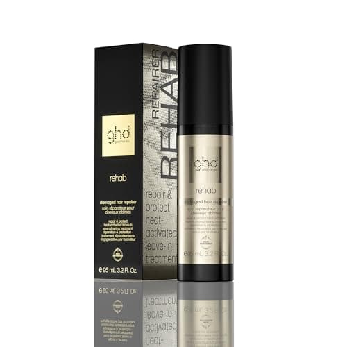 Image of ghd Rehab Damaged Hair Repairer, Heat-Activated Leave-In Strengthening Treatment To Repair & Protect 95ml
