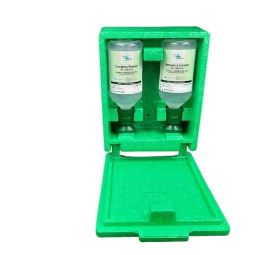 Image of Plum 45852 Small Eyewash Station, 11" Height, 4.75" Wide, 8.5" Length, 16.9 fl. oz., Polystyrene