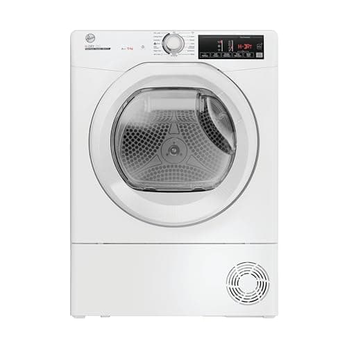 Image of Hoover H-Dry 350 HRE H9A3TE-80/N Heat Pump Tumble Dryer, 9kg, White, A+++ Energy Class
