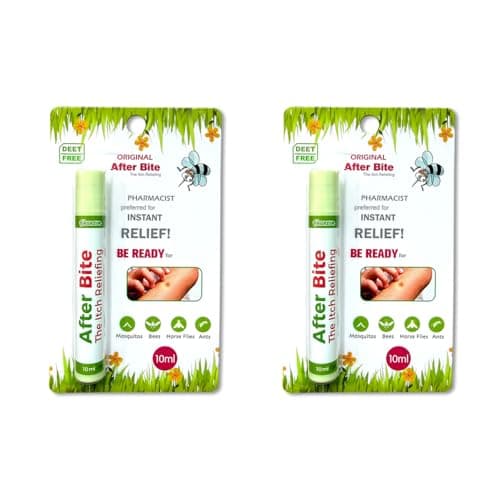 Image of Dustpic After Bite Insect Relief Pen - 10ml. Fast Itch & Sting Relief for Mosquito, Midge, Wasp & Bug Bites Handy Pen - Pack of 2