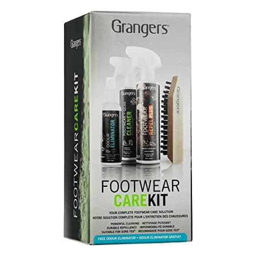 Image of Granger's Footwear Care Kit | Complete Eco-responsible Cleaning and Waterproofing for all Outdoor Footwear