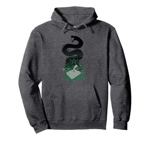 Image of Harry Potter Basilisk Catch in Tom Riddle's Diary Pullover Hoodie