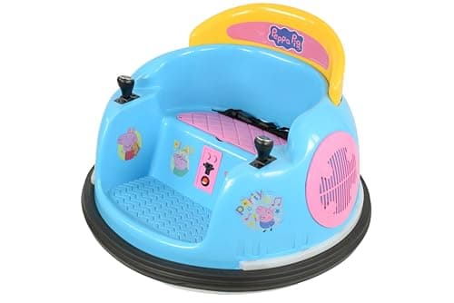 Image of Peppa Pig 6v Electric Kids Bumper Car - Officially Licensed Kids Ride On Car