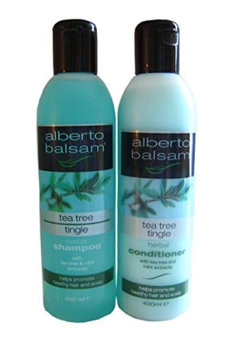 Image of Alberto Balsam Tea Tree Tingle Shampoo and Conditioner Set