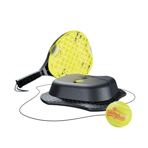 Image of Swingball 7289 Pro Reflex Tennis Trainer, Black & Yellow
