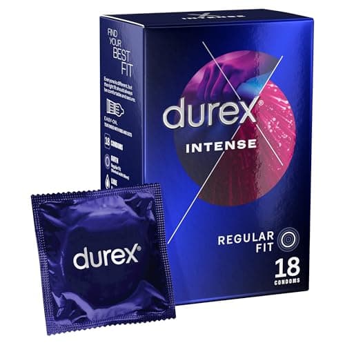 Image of Durex Intense Condoms, 18 Condoms (1 Pack) (Packaging May Vary)