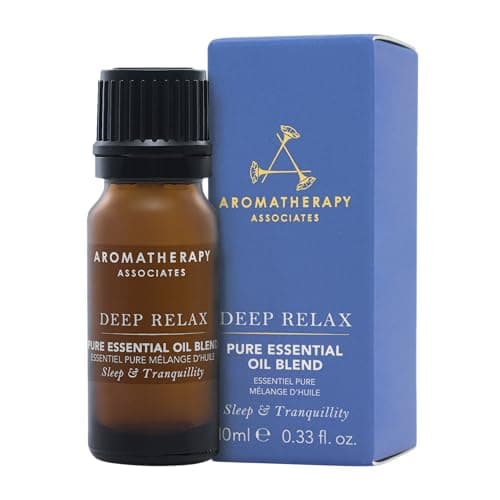Image of Aromatherapy Associates Deep Relax Pure Essential Oil - Made with Essential Oils of Restful Vetivert, Soothing Chamomile & Comforting Sandalwood - Aromatic Oils for Mind & Body, 10 ml