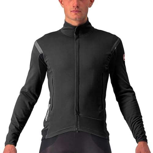 Image of CASTELLI 4522511-085 PERFETTO RoS 2 JKT Jacket Men's LIGHT BLACK/BLACK REFLEX Size XXXL
