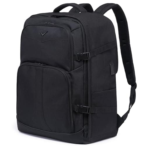 Image of Flight Knight 56x45x25cm easyJet and British Airways Extra Large Carry On Over Head Cabin Backpack Travelling Bag USB Port Padded Big Rucksack - Luggage For easyJet Ryanair, Jet2 Compatible