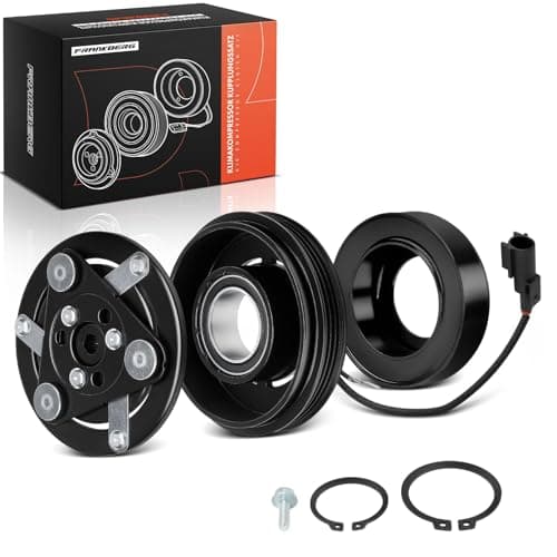 Image of Frankberg AC Compressor Clutch Kit Air Conditioning Compressor Clutch Compatible with XC60 156 2.4L XC60 156 2.0L V60 I 155 2.0L V70 III 135 2.0L XC70 II 136 2.4L Replace# 36001462,31315453